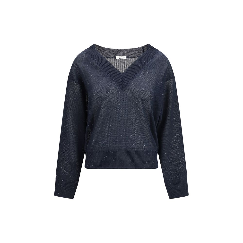Sparkling linen Sweater