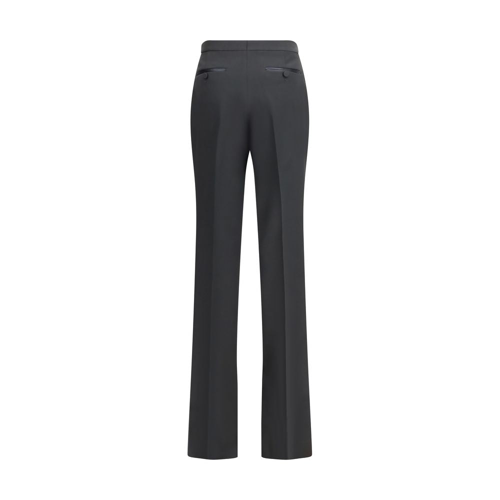 Bicolour tailored straight-leg Pants
