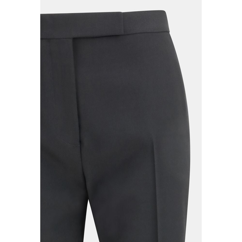 Bicolour tailored straight-leg Pants