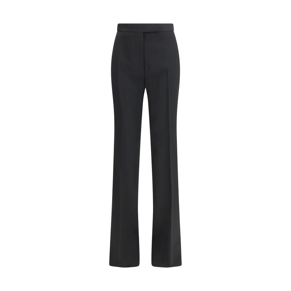 Bicolour tailored straight-leg Pants