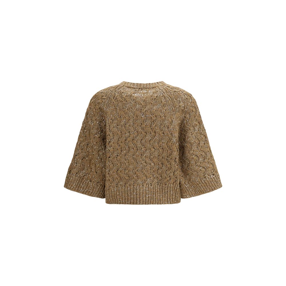 Open-knit construction Sweater