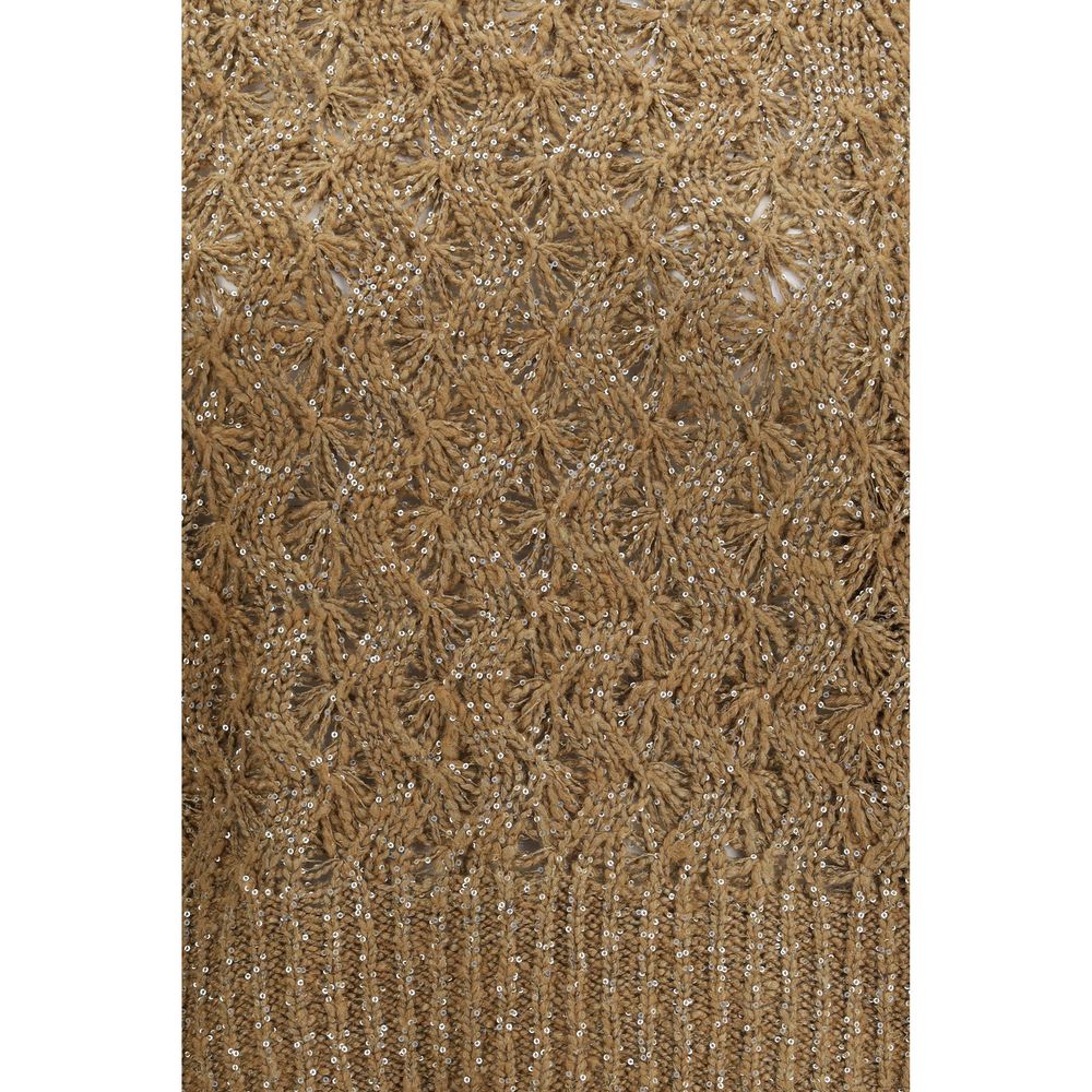 Open-knit construction Sweater