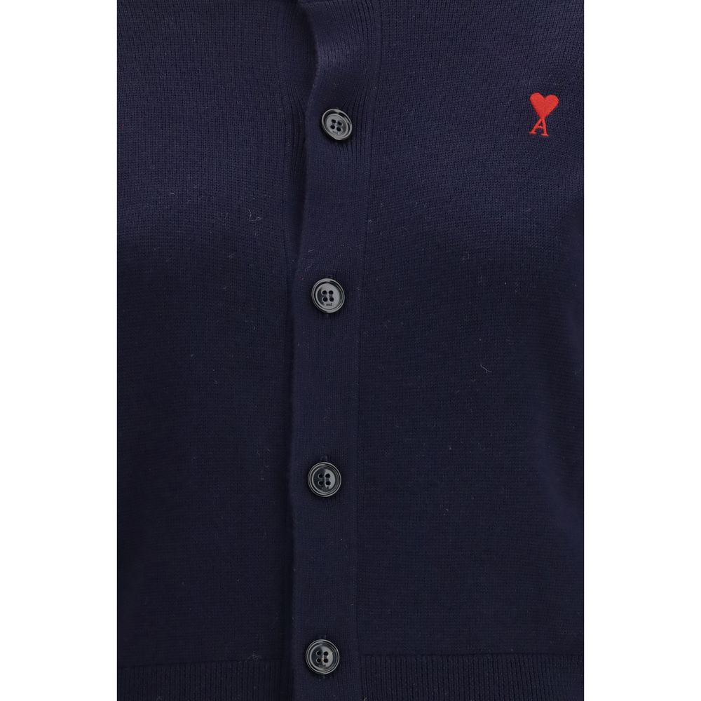 Ami De Coeur merino wool Cardigan