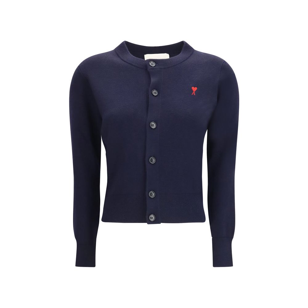 Ami De Coeur merino wool Cardigan