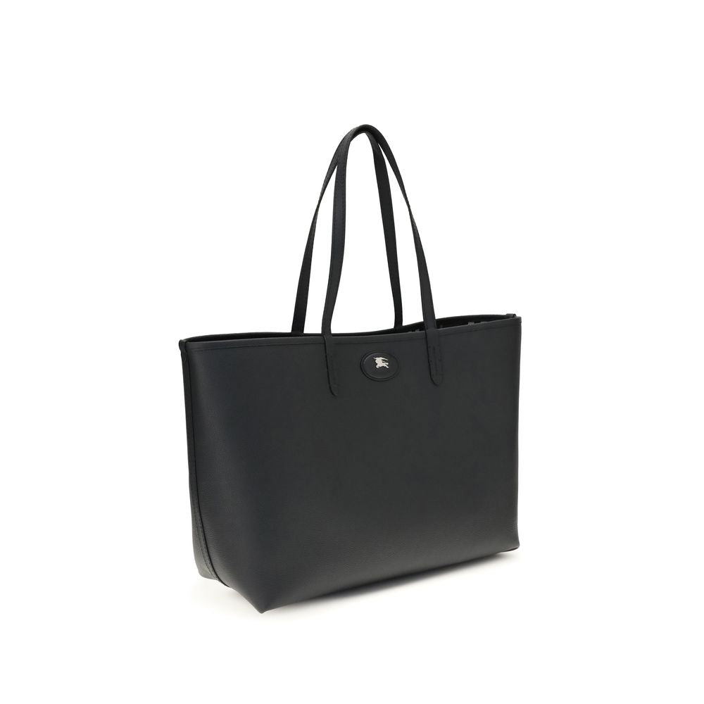 Black Logo Appliqué Shoulder Bag