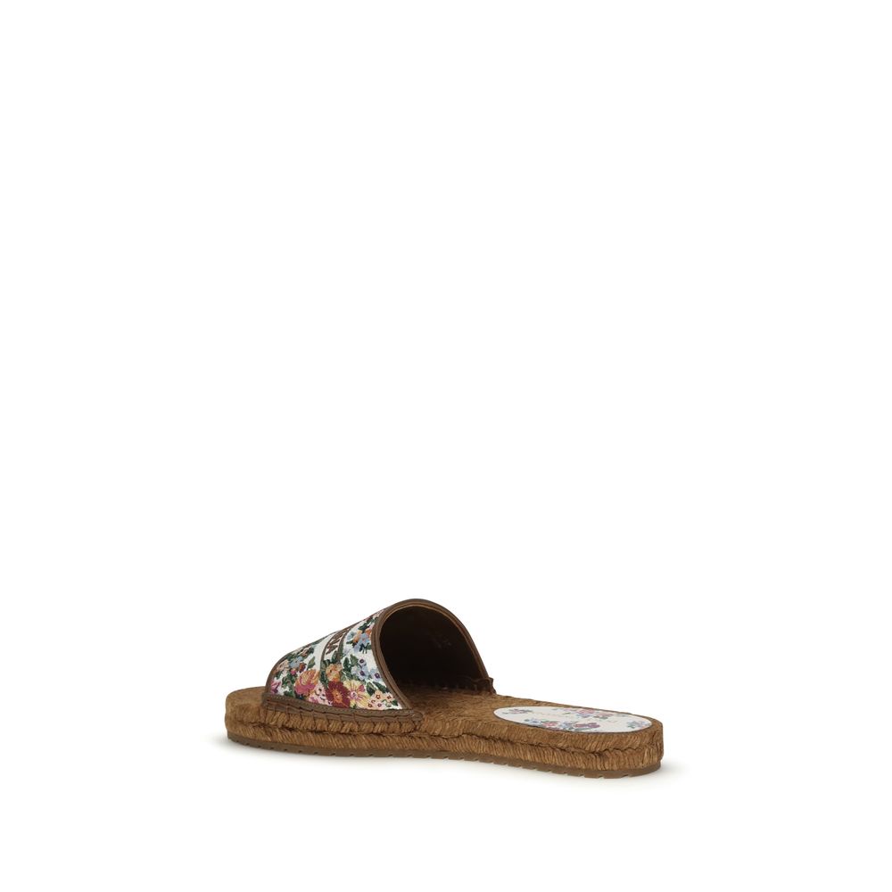 Embroidered espadrille Sandals