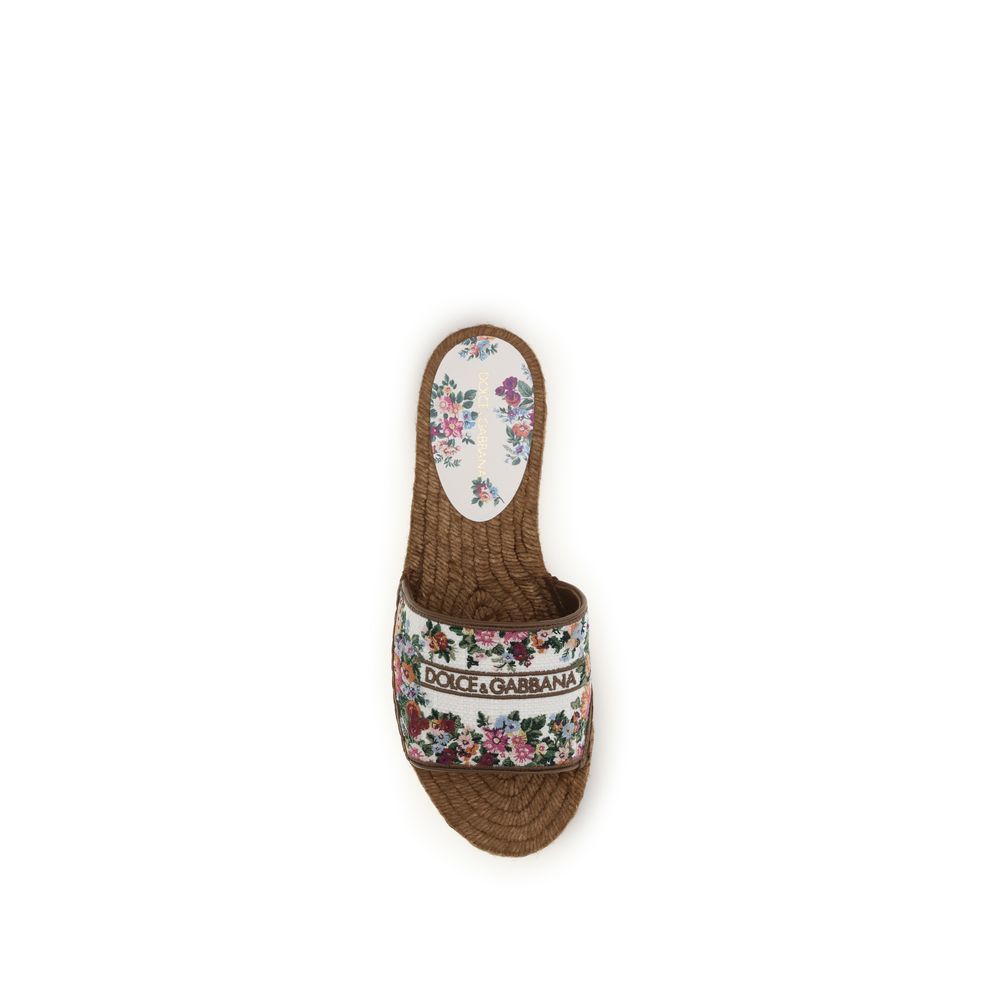 Embroidered espadrille Sandals
