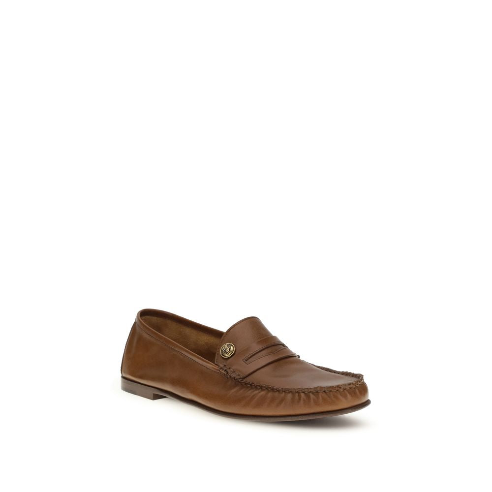 Leather Loafers