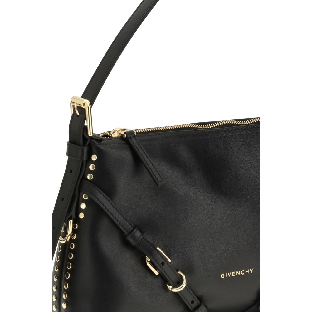 Schwarze Voyou Schultertasche