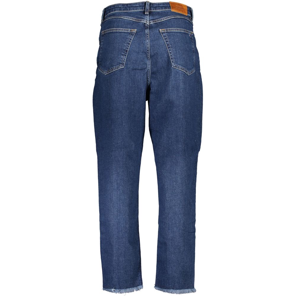 Blue Cotton Women's Jeans