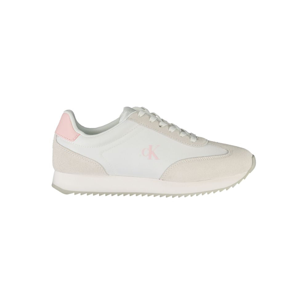 Bianco Leather Woman Sneaker