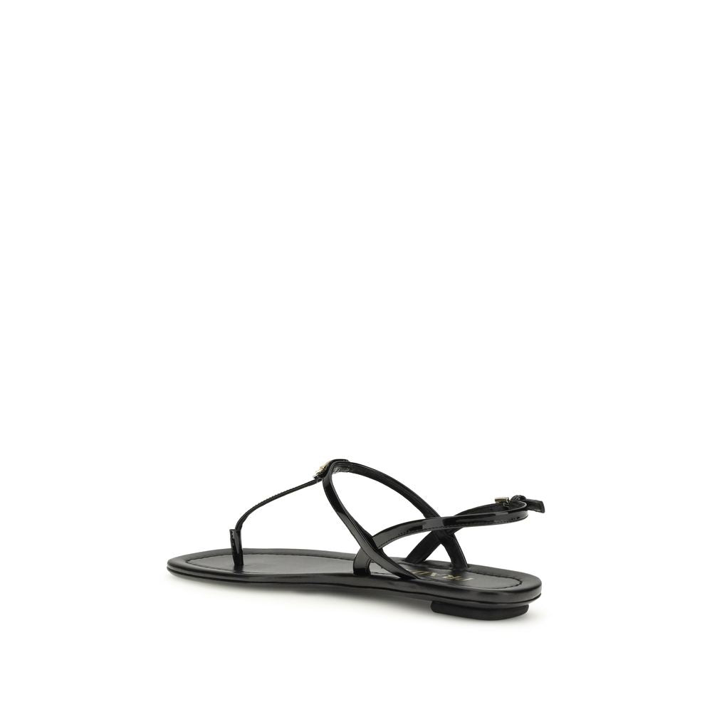 Leather flip-flop Sandals