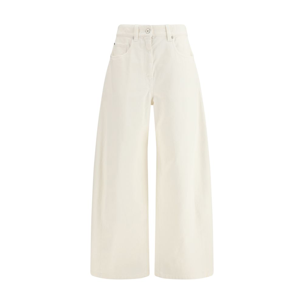 Wide-leg Trousers