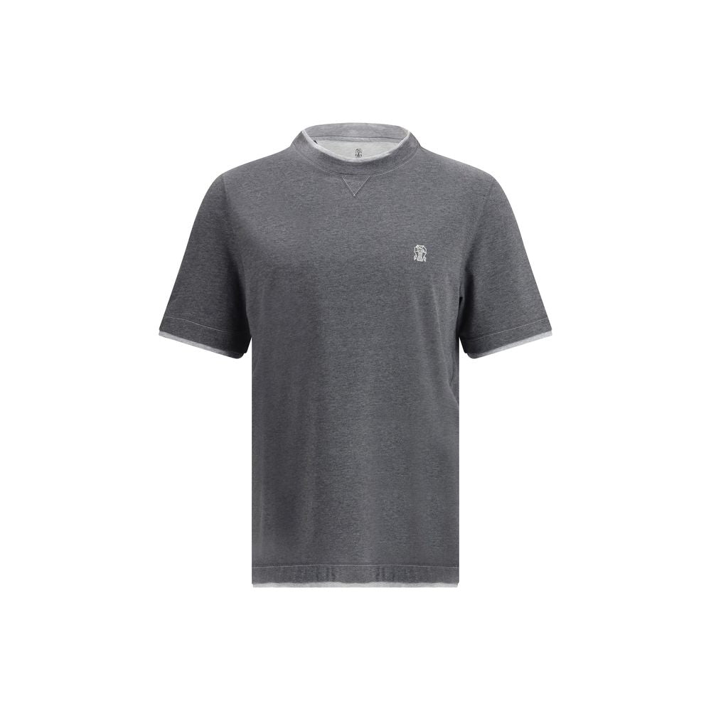 T-shirt in cotton with a logo
