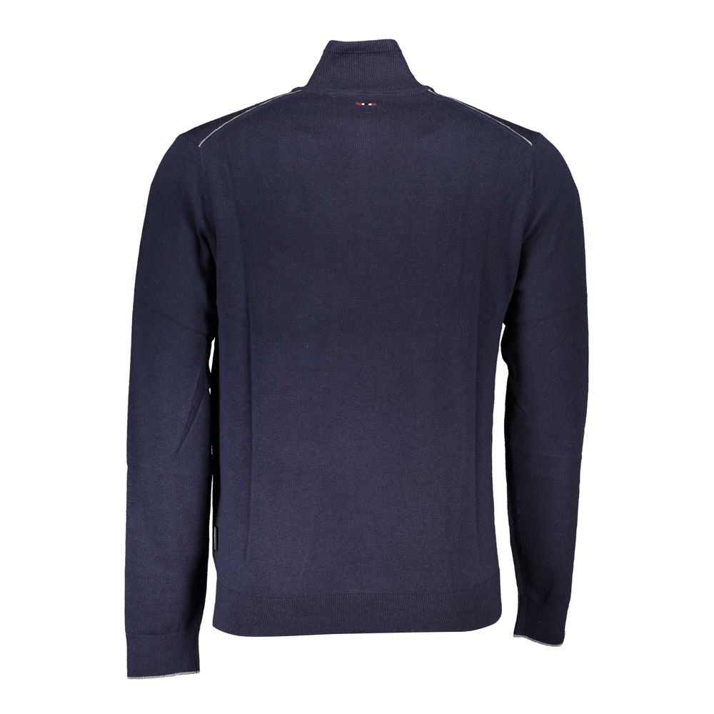 Blue Tessuto Mens Sweater