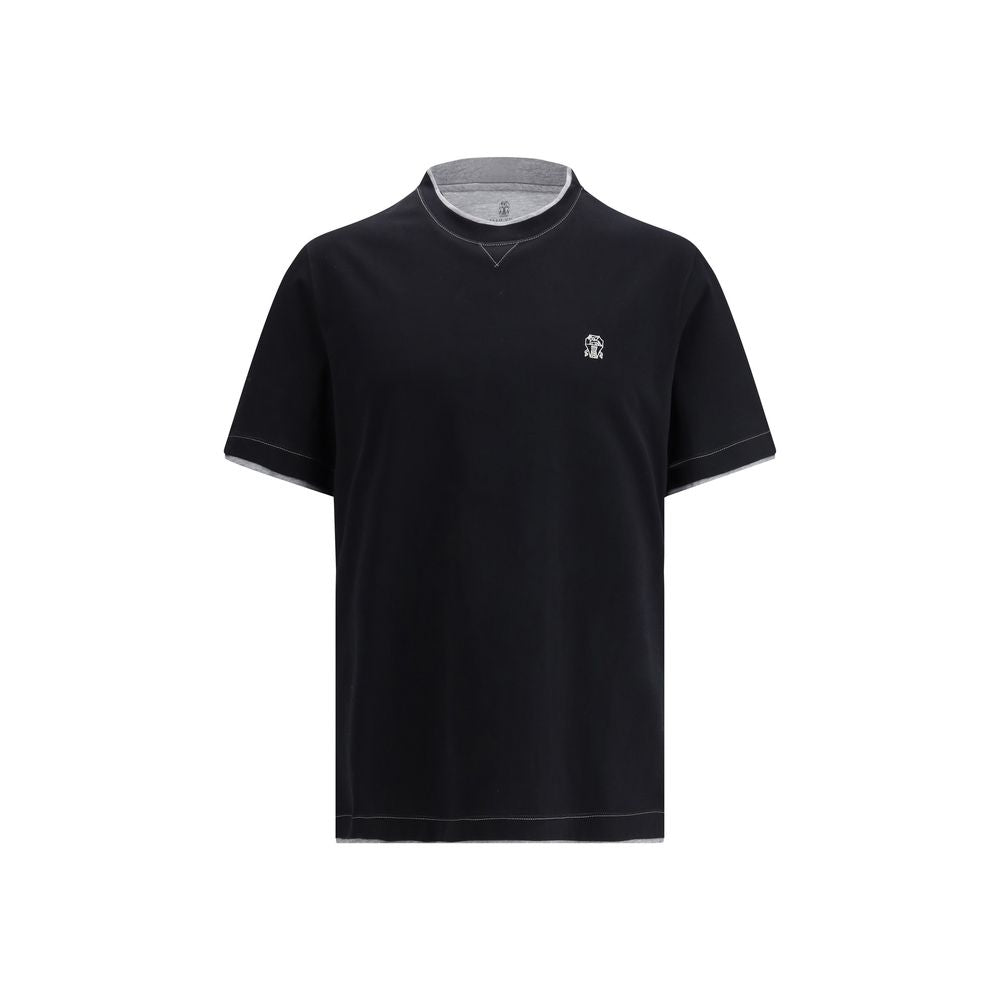 T-shirt in cotton with a logo