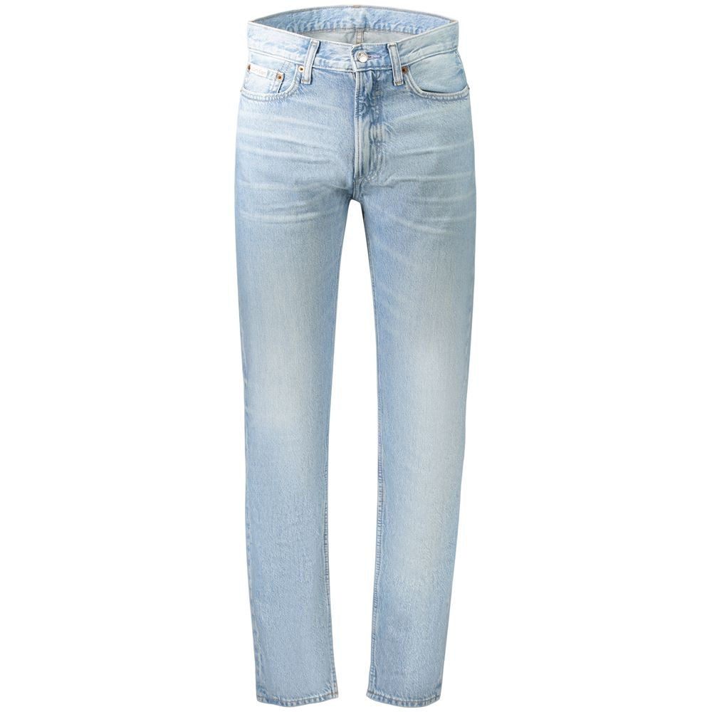 Azzurro Baumwolljeans für Herren