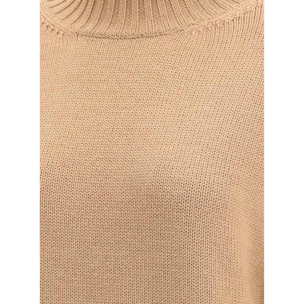 Beiges Fleece-Sweatshirt