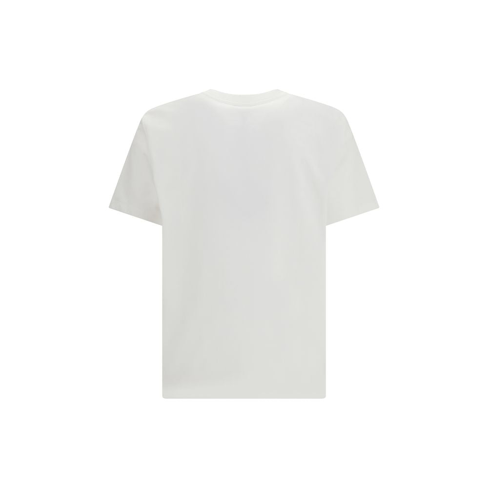 Balmain letter flock T-shirt