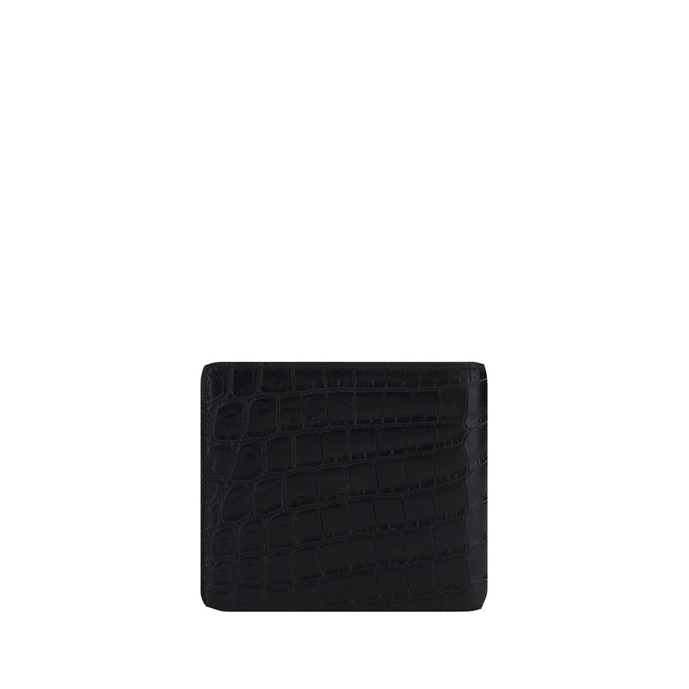 Black Calf Leather Bos Taurus Wallet