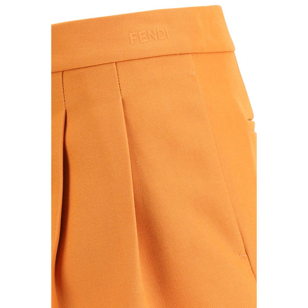 Grain de Poudre wool Shorts