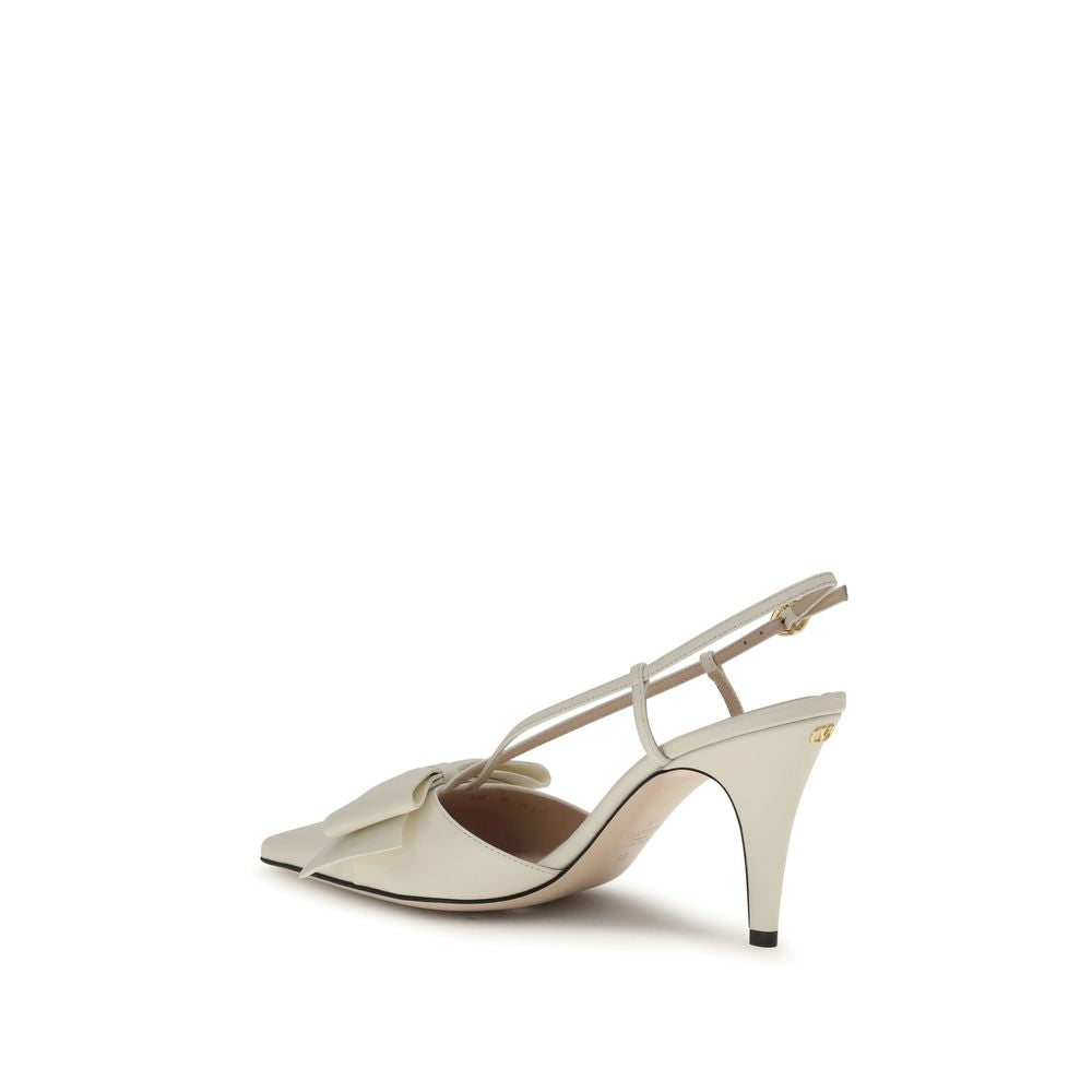 Bowow slingback leather Pump