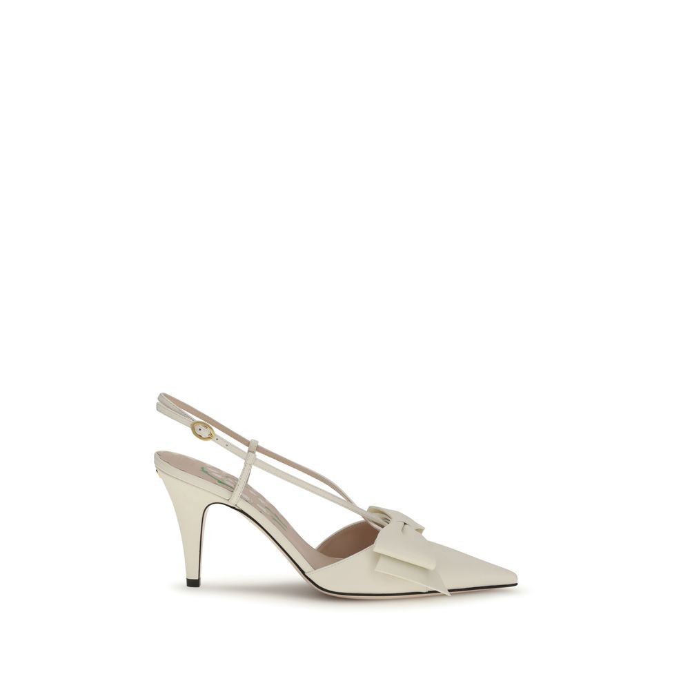 Bowow slingback leather Pump