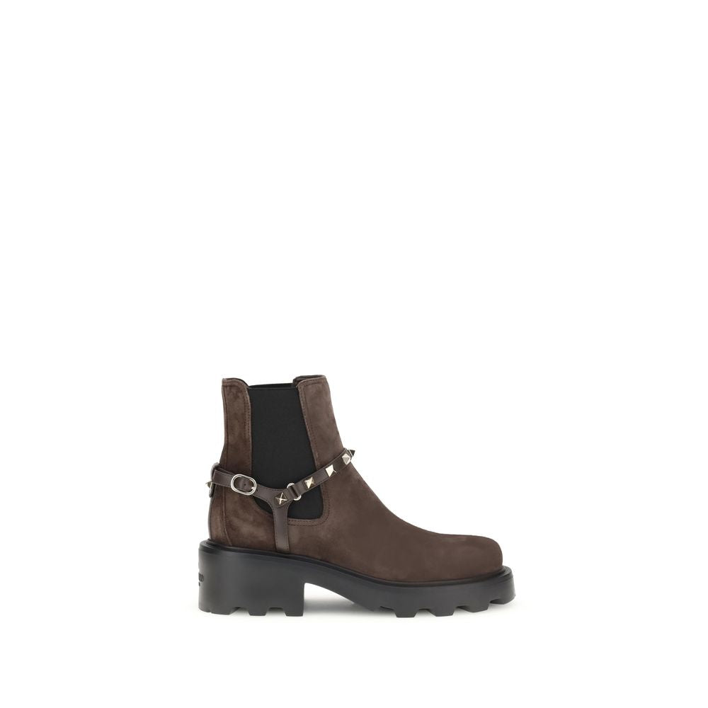 Bos Taurus Chelsea Boots aus braunem Kalbsleder