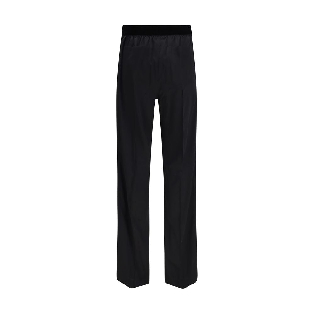 Stretch silk satin Trousers