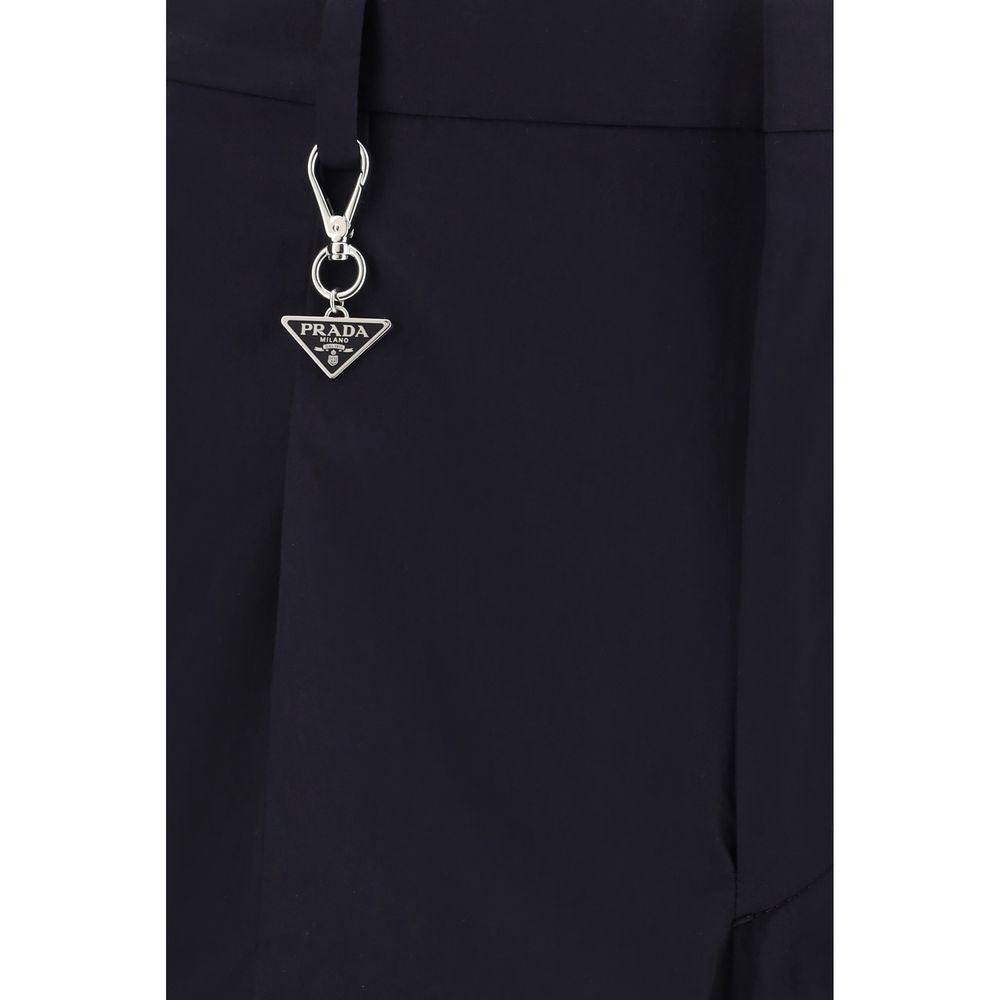 Tailored cotton poplin Pants