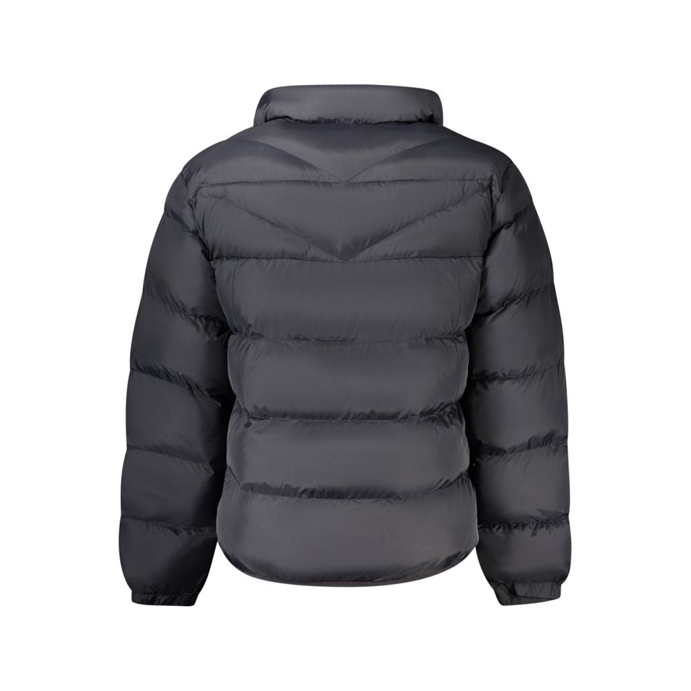 Black Polyamide Men's Jacket