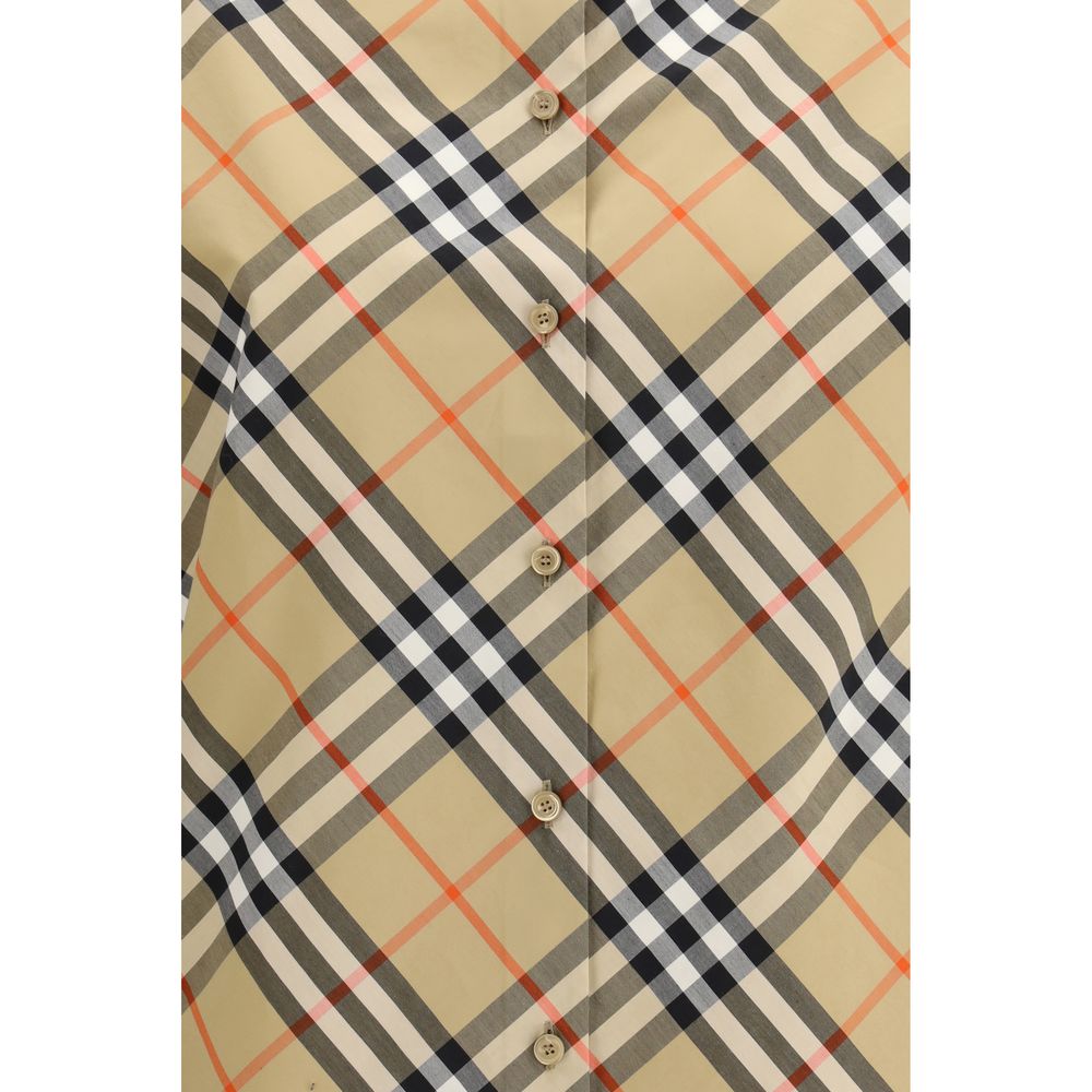 Slim fit cotton Check Shirt