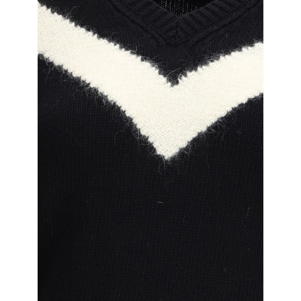 Schwarzes Fleece-Sweatshirt
