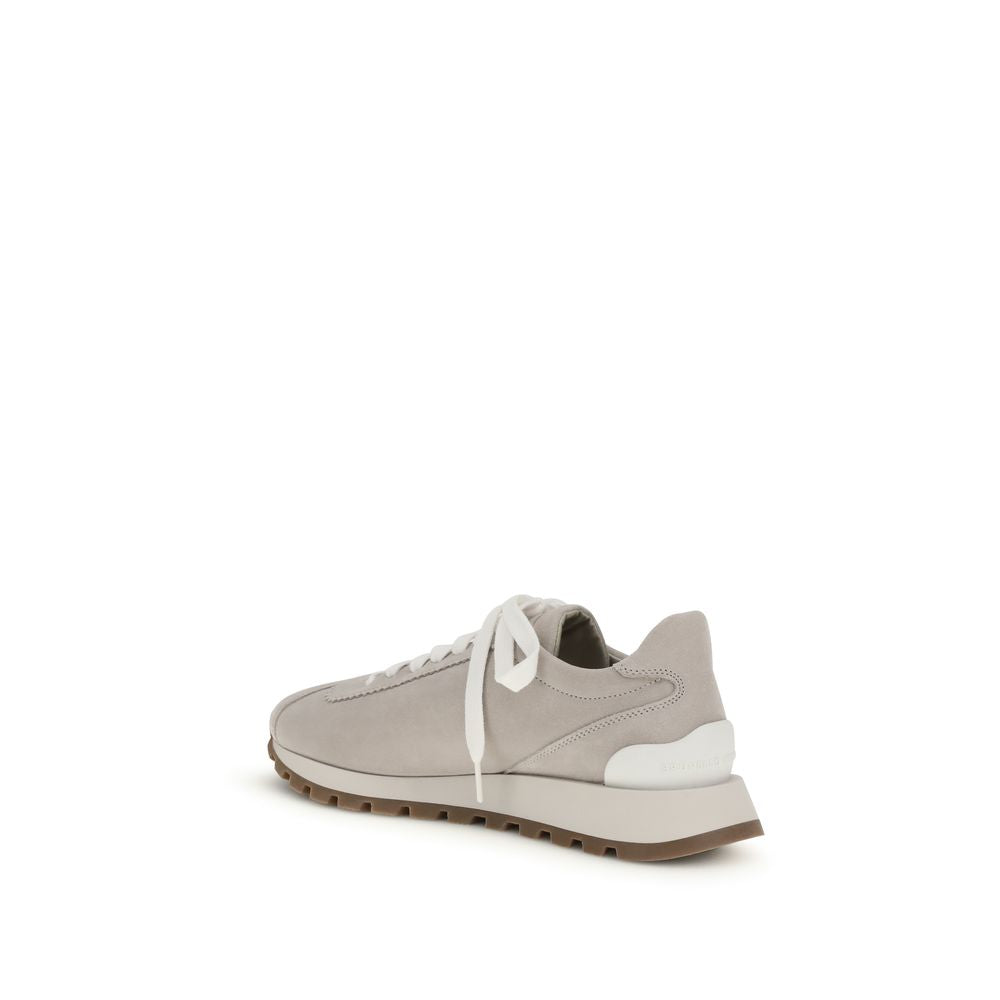 Sneakers with iconic embellishments