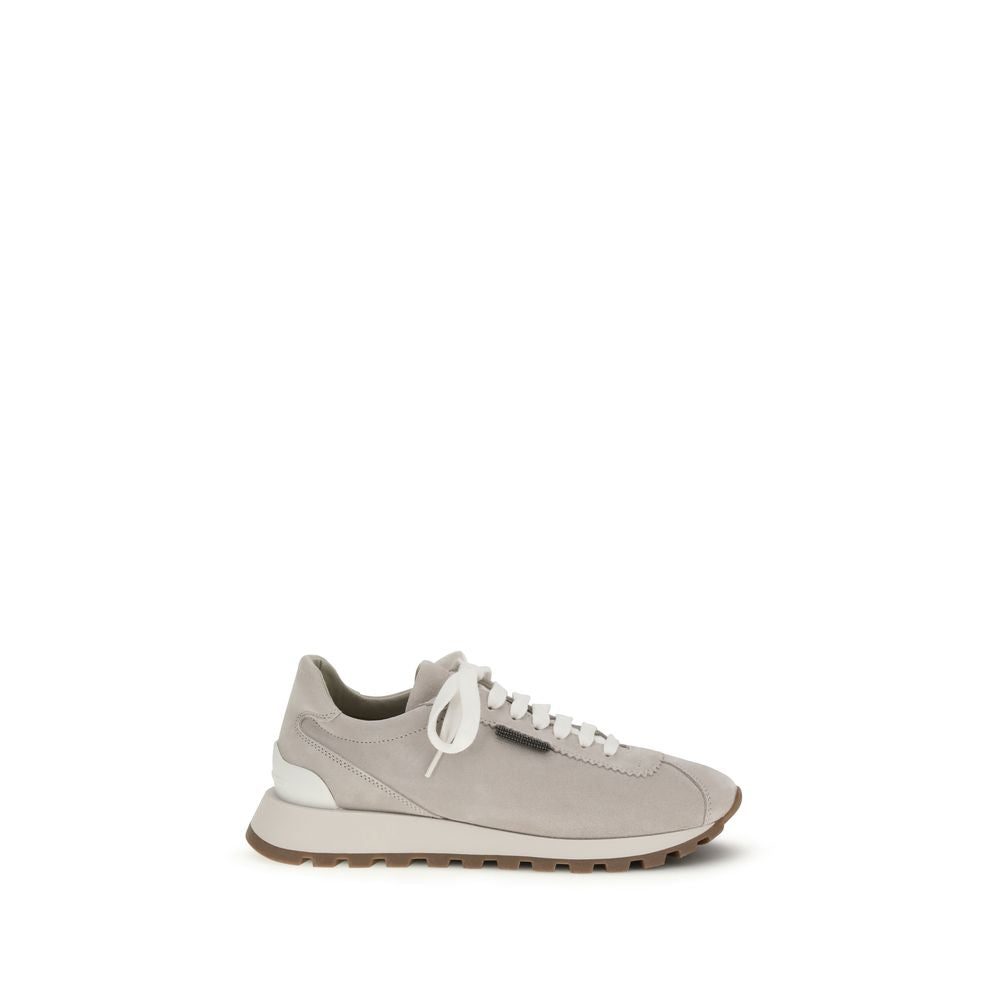 Sneakers with iconic embellishments