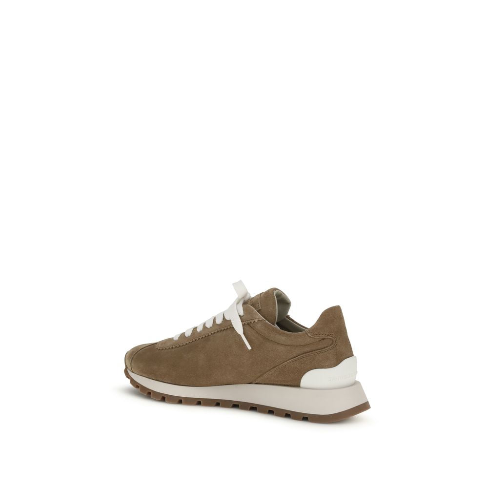 Sneakers with iconic embellishments