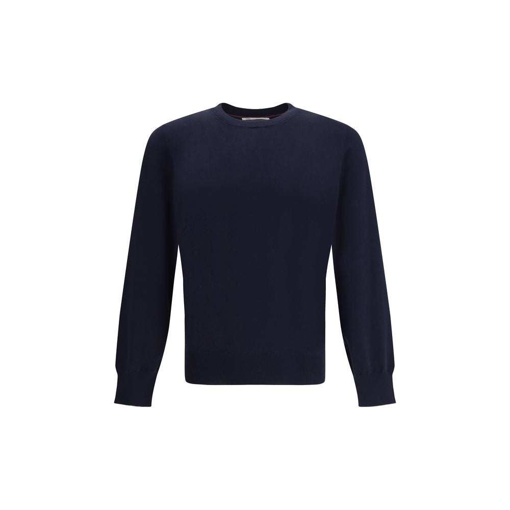 Blue Cotton Sweatshirt