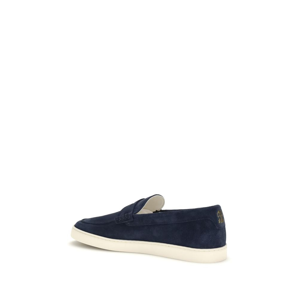 Suede Loafers