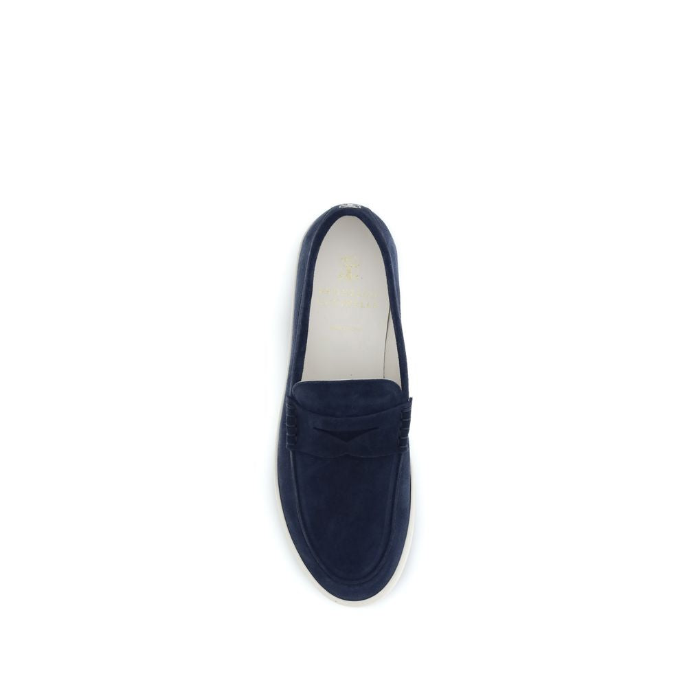 Suede Loafers