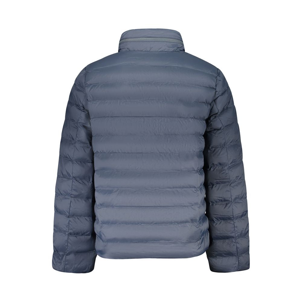 Blue Poliammide Men's Jacket