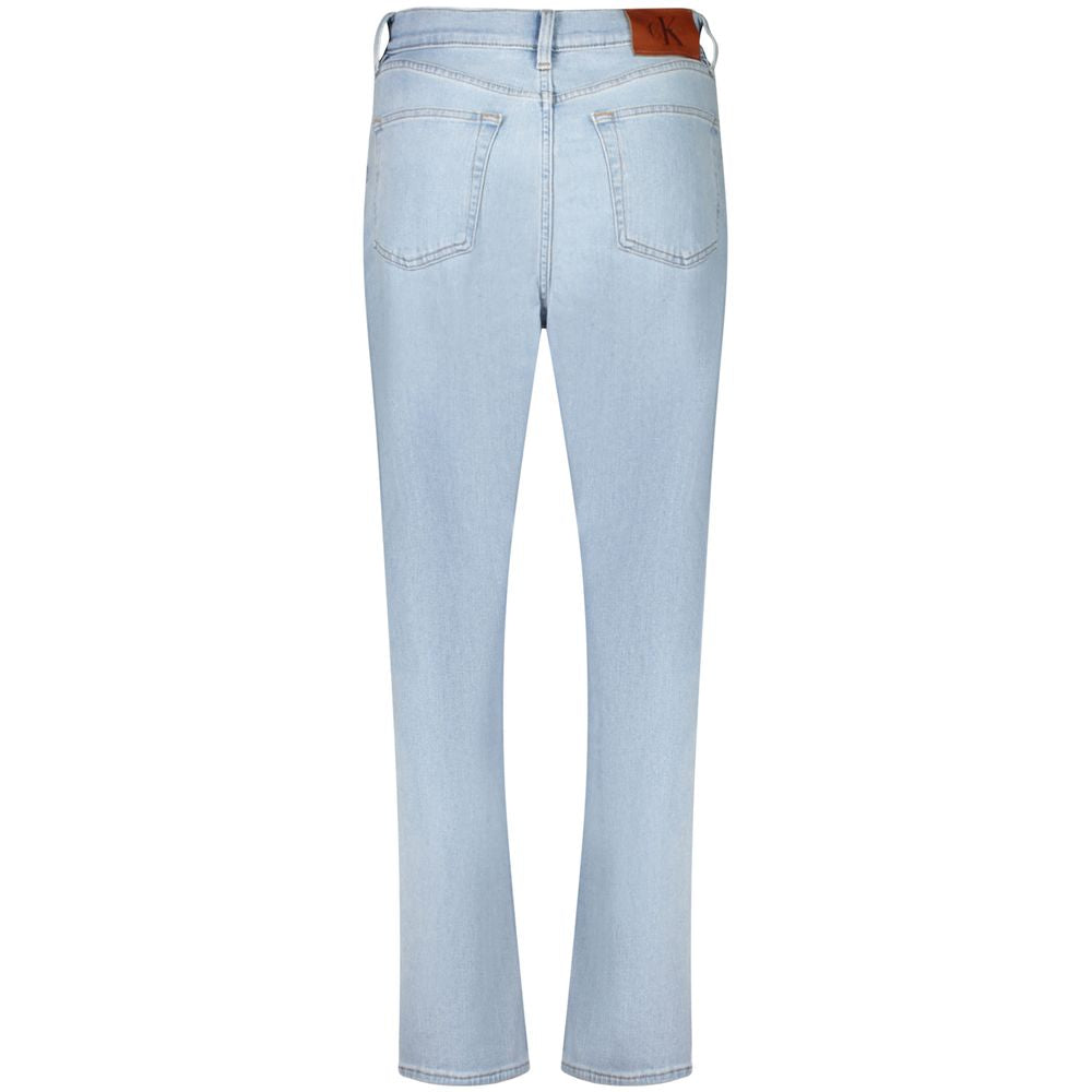 Damenjeans aus blauer Baumwolle
